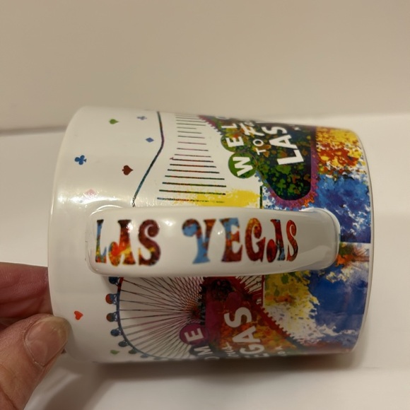 Los Vegas Themed 16 OZ Coffee Cup - Picture 3 of 6